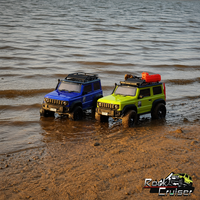 Rock Crawler RC 4x4 professionnel RGT 136100V3, châssis en acier et résine, échelle 1:10, angle de braquage de 45 degrés, jantes beadlock de 1,9 pouce