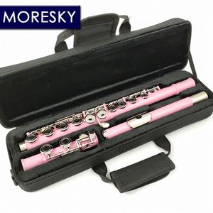 ขลุ่ย MORESKY 16 คีย์ รุ่น CloseC สีชมพู พร้อมคีย์ E - Product Image 3