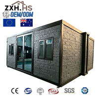 Maison Modulaire Extensible Conteneurisée 20/40 pieds Certifiée CE, Conforme aux Normes Internationales