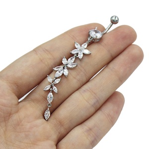 <span class=keywords><strong>Piercing</strong></span> de <span class=keywords><strong>nombril</strong></span> Gaby <span class=keywords><strong>Long</strong></span> Dangle Butterfly en zircon, anneau de <span class=keywords><strong>nombril</strong></span> en acier inoxydable, bijoux de <span class=keywords><strong>piercing</strong></span> pour femmes - Product Image 5