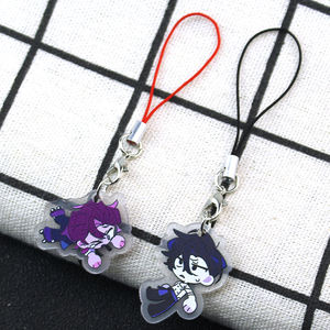 Jeu Dead Plate Vince <span class=keywords><strong>Rody</strong></span> Cosplay Porte-clés Acrylique Porte-clés 2 Pcs/Set Porte-clés Corde Téléphone Chaîne Sac Pendentif Accessoires Prop - Product Image 1