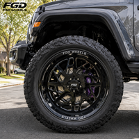Jantes de camion en alliage d'aluminium sur mesure 5x5.5 6x5.5 8x6.5 8x170 8x180 polies et forgées pour RAM Ford GMC Chevy
