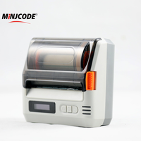 Impresora Térmica Portátil Mj8001 de 80 mm, 3 Pulgadas, Nueva, Máquina de Impresión de Etiquetas de Código de Barras, Impresora USB, Máquina de Etiquetas Adhesivas con Papel Adhesivo