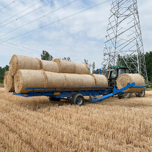 Grande camionnette à balles rondes <span class=keywords><strong>Camion</strong></span> de <span class=keywords><strong>transport</strong></span> à balles rondes <span class=keywords><strong>Camion</strong></span> à benne basculante hydraulique à <span class=keywords><strong>paille</strong></span> - Product Image 5
