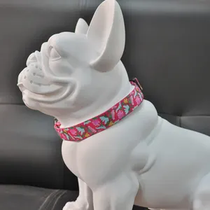 Amigo High Quality Fashion Fliege Designer Gepolstertes Nylon-Haustier halsband, strap azier fähiges Metallschnallen-Hunde halsband für kleine mittelgroße Hunde