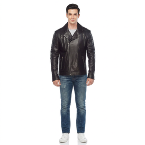 New Product Unique <b>Men's</b> Real <b>Leather</b> Brown <b>Jacket</b> for Sale New Design <b>Men</b> <b>Leather</b> <b>jacket</b> for <b>men</b> - Product Image 1