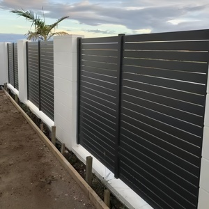 Bảng điều khiển hàng rào lồng vào nhau để lắp ráp không có công cụ-Bảo mật riêng tư ngoài trời và hàng rào vườn - Product Image 2