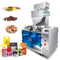 Machine d'emballage automatique de sacs préfabriqués facile à utiliser pour la solution de remplissage et de scellage tout-en-un de pâte et de poudre visqueuses