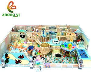 Equipo de Juegos para Interiores y Exteriores con Tobogán Grande, Diseño Gratuito, Venta al Por Mayor - Product Image 3
