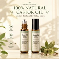 Huile capillaire professionnelle roll-on pour soins des cheveux, format voyage, application précise sur le cuir chevelu, renforcement des racines, soin des pointes fourchues