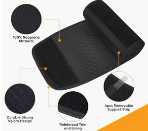 Faja Reductora de Cintura Ajustable de Poliéster para Hombre y Mujer, Cinturón Adelgazante para Ejercicio Físico, Moldeador de Abdomen - Product Image 4