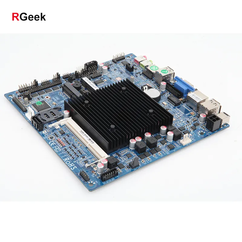 RGeek Desktop Custom Industrial Mini PC Mainboard M/B J1900 Mini ITX Motherboard mini pc board