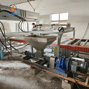 Poudre de pierre pour villa avec argile modifiée, style marbre, panneau mural flexible, tirelire grise, ligne de production de carreaux flexibles - Product Image 6