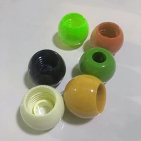 Couvercles intelligents en plastique de haute qualité 22mm épaissi rond brillant diffuseur sans flamme bouchons de bouteilles bouchon à vis