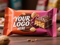 Sachets en plastique personnalisés pour bonbons, avec fermeture éclair, finition mate, résistants à l'humidité, pour petites entreprises, faits à la main, pour bonbons gélifiés, pochettes de poche, sachets pour noix