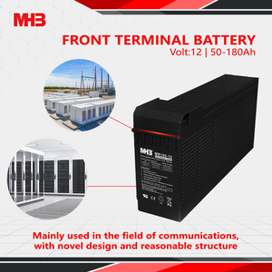 Mhb MR125-12 AGM VRLA Accumulateur à cycle profond Stockage solaire Gel plomb acide Borne avant Batterie 12V 125ah - Product Image 3