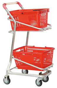 Carrito <span class=keywords><strong>de</strong></span> Compras Doble para <span class=keywords><strong>Supermercado</strong></span>, Carrito <span class=keywords><strong>de</strong></span> <span class=keywords><strong>Supermercado</strong></span> <span class=keywords><strong>en</strong></span> <span class=keywords><strong>Venta</strong></span> al Por Mayor - Product Image 4