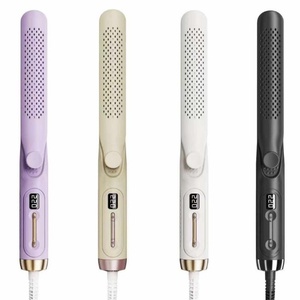 Nueva Plancha de Pelo Infrarroja Profesional para Salón, Plancha de Pelo con Pantalla LCD, Plancha de Pelo de Nano Titanio - Product Image 1