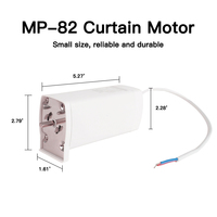 Abrecortinas Inteligente para Hogar con IoT MP82m-1.2 1.2Nm MJ Mesh 2.0, Activación por Voz para Barra de Cortina Motorizada, Suministro al por Mayor de Fábrica
