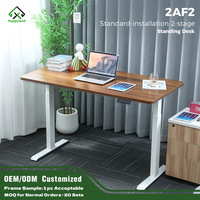 Bureau électrique moderne Cadre de bureau réglable en hauteur Mobilier de bureau Table à hauteur réglable pour le bureau