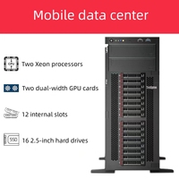 Serveur puissant ordinateur système nas et stations de travail ST558 intel xeon application 4u boîtier pc serveur