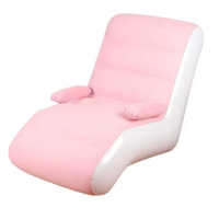 Chaise longue gonflable réglable, portable, pour extérieur, jardin, patio, camping