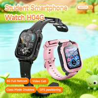 Reloj Inteligente para Niños de Fábrica, Alta Calidad, Bajo Precio, con Tarjeta SIM, Resistente al Agua IPX7, Pantalla Cuadrada IPS, Botón SOS, Contesta Llamadas, GPS