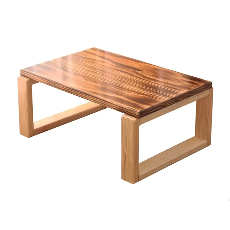 China Professional Manufacture Faltbarer Tatami-Tisch aus niedrigem Bambus Japanischer niedriger Tisch boden Kleiner Couch tisch