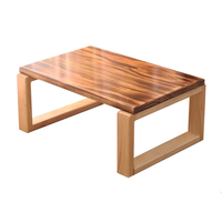 Chine Fabrication professionnelle Table basse pliable en bambou Tatami Table basse japonaise au sol Petite table basse