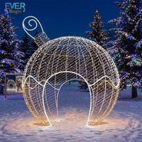 Ornement lumineux de Noël et d'Halloween en PVC personnalisé IP65 avec structure en fil métallique pour arche d'entrée