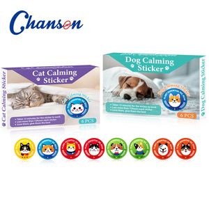 Gran oferta, portátil, 6 parches, Material de PU, ingredientes naturales, aliviar la ansiedad, feromonas <span class=keywords><strong>para</strong></span> mascotas, pegatinas <span class=keywords><strong>calmantes</strong></span> <span class=keywords><strong>para</strong></span> gatos y <span class=keywords><strong>perros</strong></span> - Product Image 3