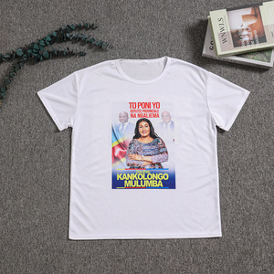 LDSC all'ingrosso a buon mercato 120G t-shirt personalizzata Full Printing Logo promozionale campagna africana voto t-shirt per il <span class=keywords><strong>gruppo</strong></span> di Reunion - Product Image 3