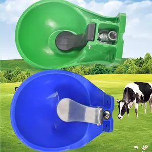 Bol d'eau de vache automatique en plastique directement d'usine de bonne qualité pour cochons, vaches, moutons