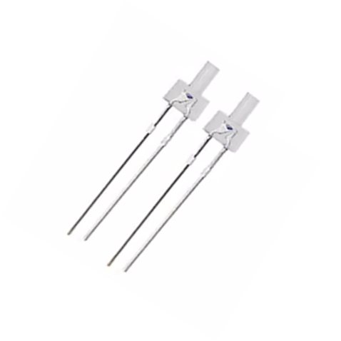 2mm Diodos Led White Diffused Blue Tower Led