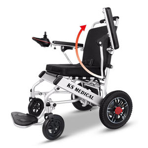 KSM-601-silla <span class=keywords><strong>de</strong></span> <span class=keywords><strong>ruedas</strong></span> eléctrica para discapacitados, asiento plegable ligero con más ancho, oferta, <span class=keywords><strong>Amazon</strong></span>, 2023 - Product Image 2