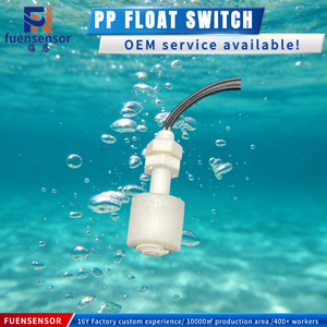Capteur de niveau électronique en plastique pour réservoir d'eau avec interrupteur à flotteur et indicateur pour système d'alarme de réservoir - Product Image 1