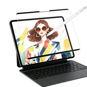 ฟิล์มกันรอยหน้าจอแบบแม่เหล็ก เนื้อสัมผัสกระดาษ ป้องกันแสงสะท้อน สำหรับ iPad Pro 11 13 นิ้ว 2026 รุ่นบางเฉียบ ผลิตตามสั่งจากโรงงาน ขายดี - Product Image 1