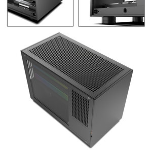Gabinete Compacto Mid Tower <span class=keywords><strong>MATX</strong></span> de Alumínio 6061 de 19,55L para PC, Suporta GPU de 360mm, Cooler de CPU de 168mm, Fonte ATX, 4 Slots para Jogos - Em Estoque - Product Image 5