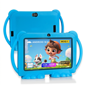 แท็บเล็ตเด็ก VOCCA รุ่นใหม่ ขนาด 7 นิ้ว ชิปประมวลผล MTK Quad-core 1.5GHz ระบบปฏิบัติการ Android หน้าจอ IPS ความละเอียด 1024x600 แบบ Capacitive หน่วยความจำ 64GB กล้องคู่ รองรับ Wi-Fi - Product Image 1