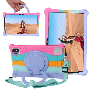 Étui de protection pour support d'anneau à manivelle Étui universel en silicone pour tablette pour TCL 10.36 "pour Teclast P25T pour Oppo <span class=keywords><strong>Pad</strong></span> <span class=keywords><strong>Air</strong></span> 10.36" - Product Image 1