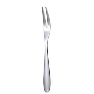 304 Stainless Steel Fruit Fork Dishwasher Safe For Home Restaurant <b>Dessert</b> Cake Salad Mooncake Use Solid Color - Product Image 1