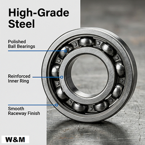 MLZ WM marca 6007 2rs tamaño del rodamiento dimensión 35x62x14mm rodamientos de coche 6007-2rs 6007rs <span class=keywords><strong>C3</strong></span> liquidación rodamiento de bolas sellado ventas - Product Image 4
