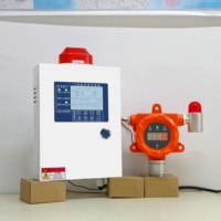 Monitor de Gas Combustible Industrial con Pantalla LCD para Montaje en Pared, para Etanol (C2H5OH) y Hidrógeno (H2) en Gasolineras
