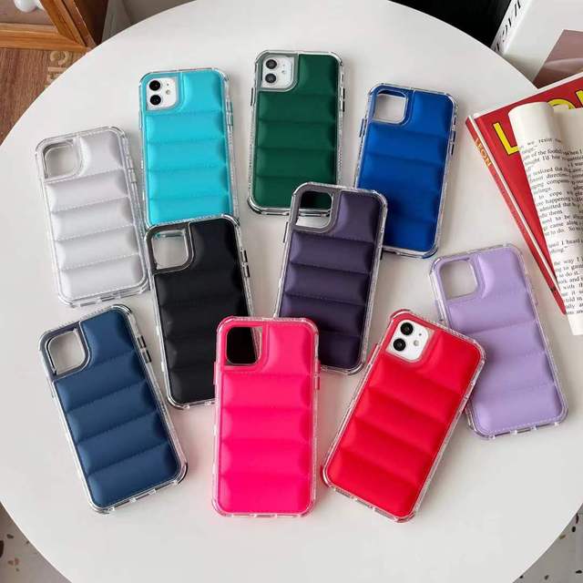 Honatop Funda Protectora Para Cellulars Puffer case 360 3 En 1 for motorola E32/G22 G31 G14 G73 G62 G60S G42 G32 E30/E40 E20