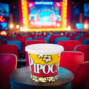 Cubos de Palomitas de Maíz Grandes de Plástico PP Estilo Cine, Color Rosa, con Diseño Americano Moderno para Fiestas, Marca OEM - Product Image 3