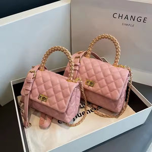 Nouveau sac à main pour femmes tendance avec chaîne de charme, style vintage, portefeuille léger, sac à bandoulière de créateur, sac tendance - Product Image 3