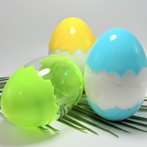 CHENXI - Contenedor de Plástico con Forma de <span class=keywords><strong>Huevo</strong></span> de Dinosaurio de 160 ml, Multicolor, para Slime, <span class=keywords><strong>Plastilina</strong></span>, Arcilla - Product Image 4