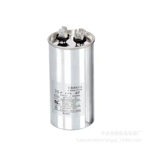Condensateur Hs Cbb65 35uf 450v pour compresseur de climatiseur, condensateur de démarrage pour appareils électroménagers - Product Image 3