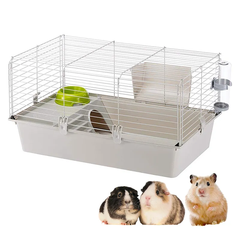 Gine domuz için özel yapılmış küçük hayvan kemirgen hamster pet büyük kafes