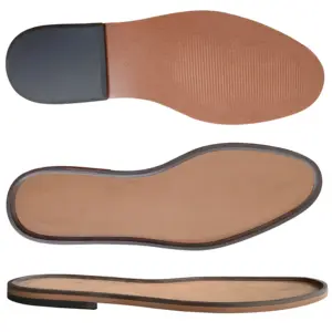 Custom large size men's dress shoes rubber soles for leather shoe soles making